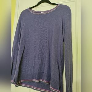 Shimmer Purple Long Sleeved Top